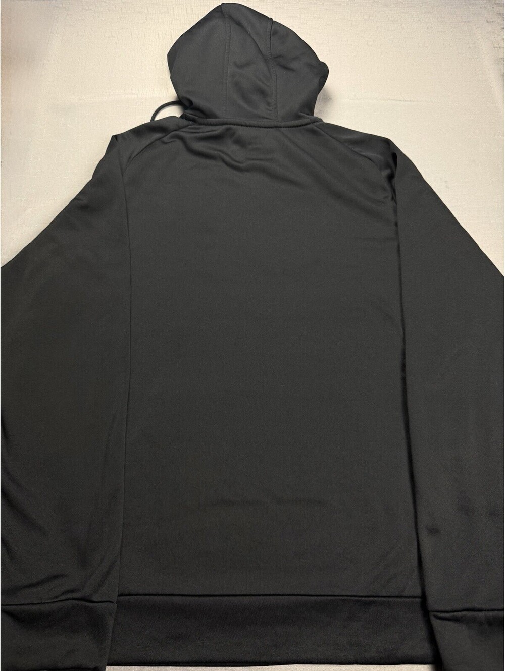 Under Armour Men’s M Loose Black Pullover Hoodie Big Logo Fleece Athletic - Picture 5 of 6